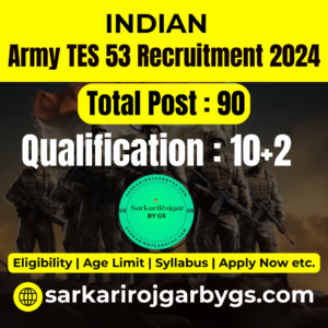 Indian Army Recruitment 2024